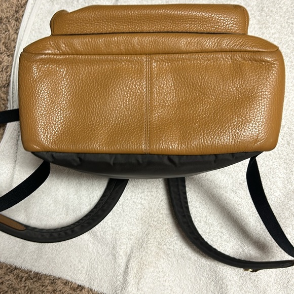 COACH Charlie Pebbled Leather Medium Backpack - Picture 3 of 6